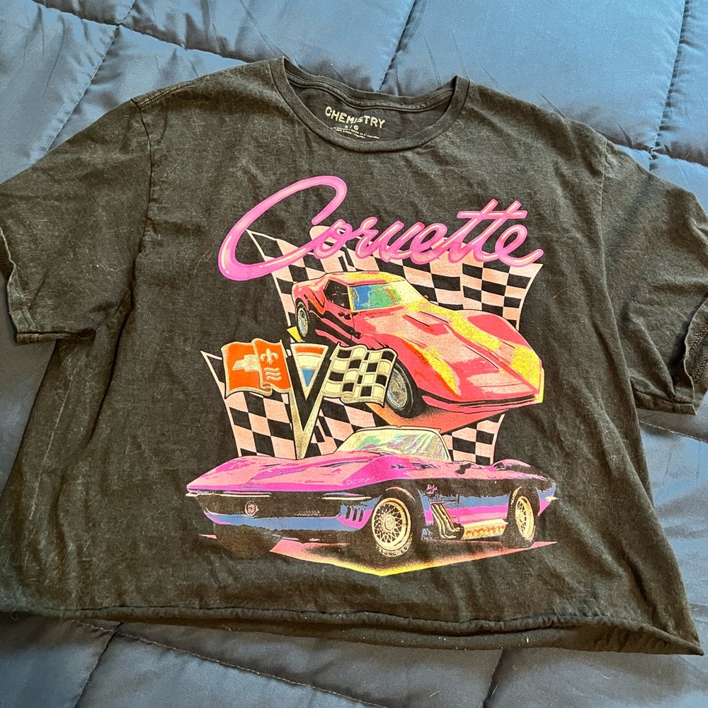 Corvette crop t shirt